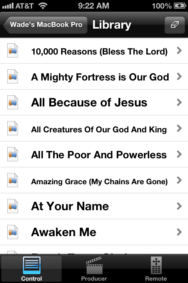iPhone Screenshot 1